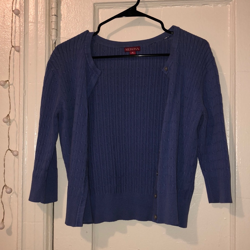 Merona Blue Sweater